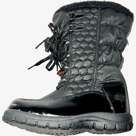 Totes Thermolite Lace Up Winter/Rain Katey II Boots​​​ - Picture 5 of 11